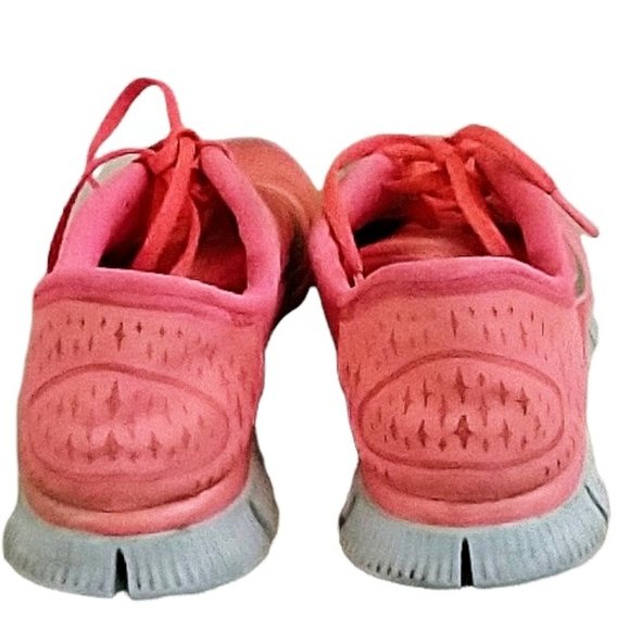 Nike Free Run Men's Running Shoes, Neon Orange - Picture 6 of 8